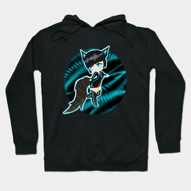 Tron Fox Hoodie by DecemberGypsy